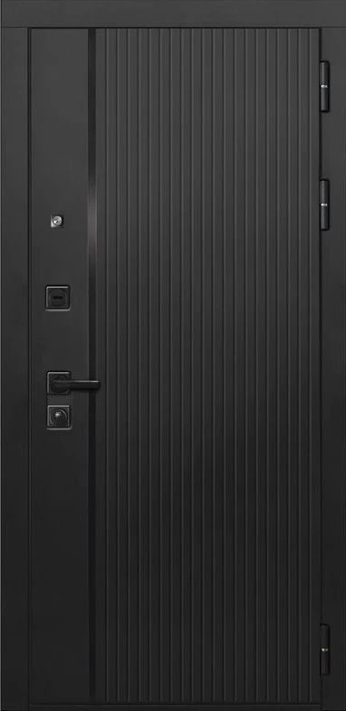 Входная дверь ДвериПРО L-45 ФЛ-707 (10мм, белый софт) DPRO201117 внешняя сторона